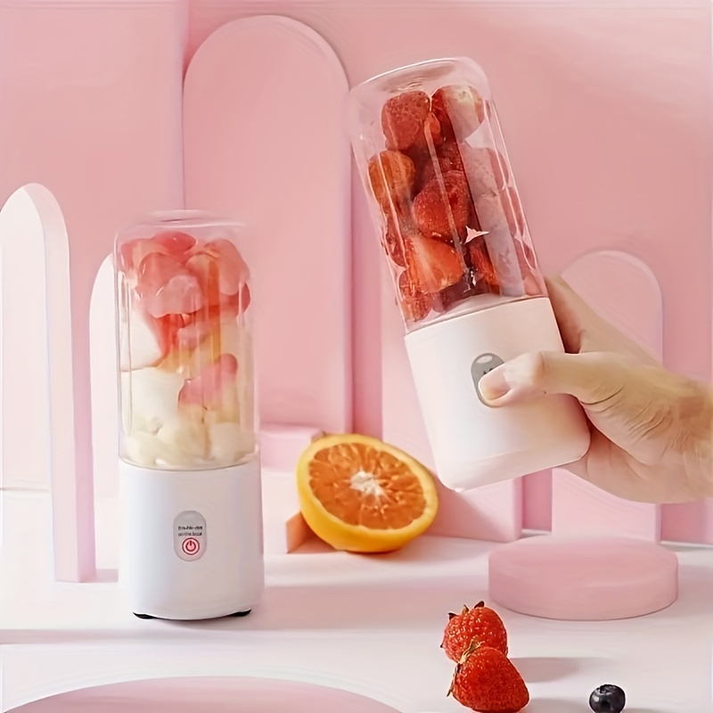 2022 NEW Portable Juice Blender, Personal USB Rechargeable Fruit Shaker,  Electric Juicer, Water Bottle Jet Mixer, Mini Smoothie Blend, Smoothies  Travel Blenders, High Speed Protein Shakes Machine, Green Food Mixing  Drink, Small