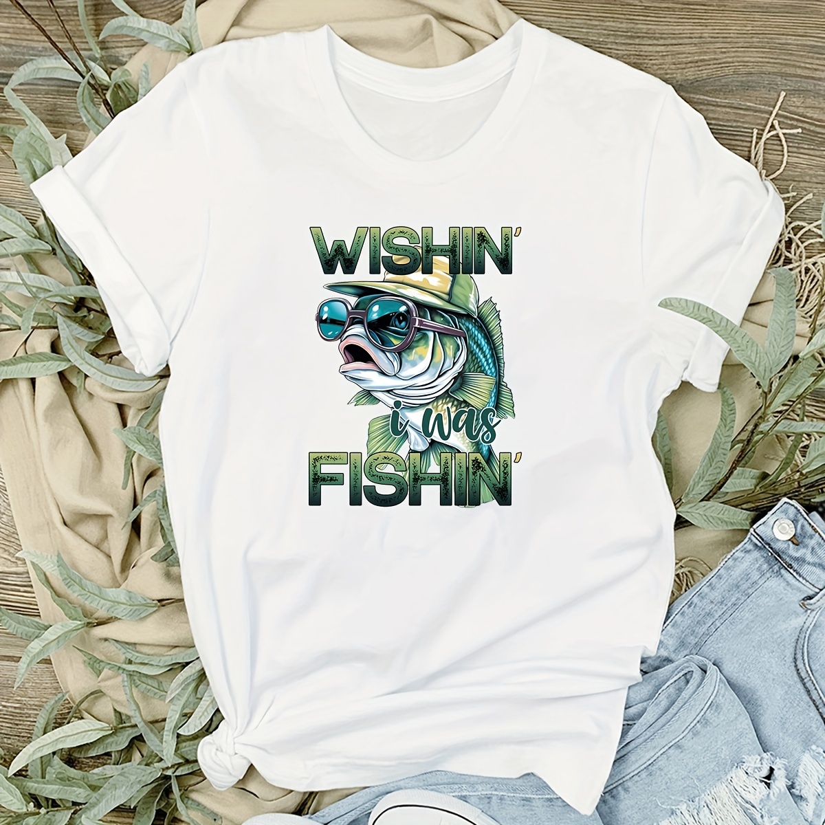 6pcs/pack Newest Funny Fishing Hobby Designs DIY Iron On Transfer Stickers  For T-shirts Jackets Jeans Heat Transfers Printing Sticker For Clothing
