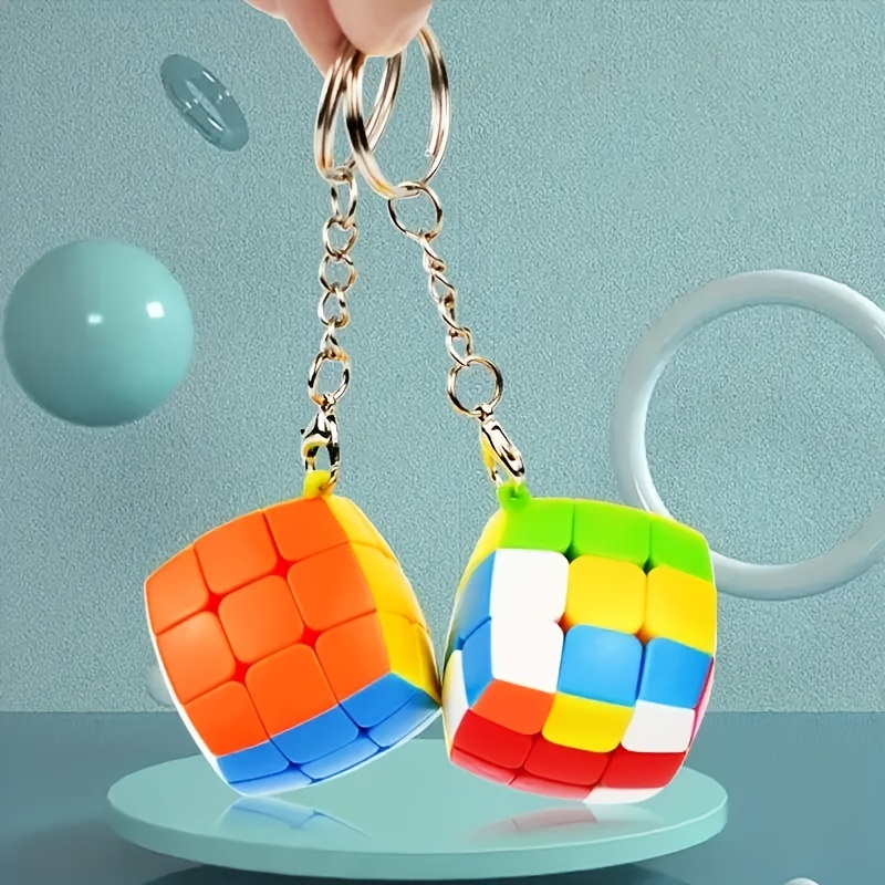 Christmas Puzzle Ball Keychain Three dimensional Creative - Temu