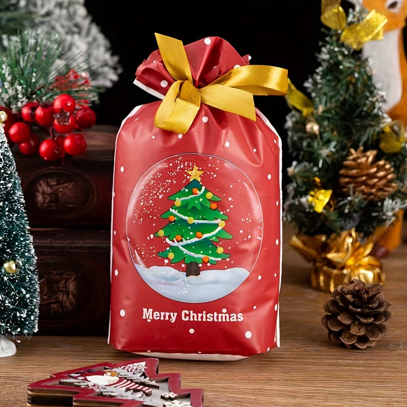 Christmas Decoration Packaging Bag Candy Ziplock Bag - Temu