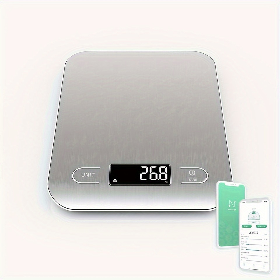 Ultrean Food Scale, Digital Kitchen Scale Weight Grams and Ounces for  Baking Cooking and Meal Prep, 6 Units with Tare Function, 11lb (Batteries  Included) in 2023
