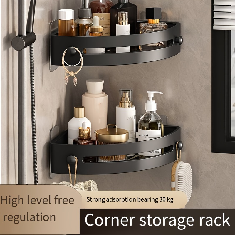 Bathroom Shelves No-drill Corner Shelf Shower Storage Rack Holder