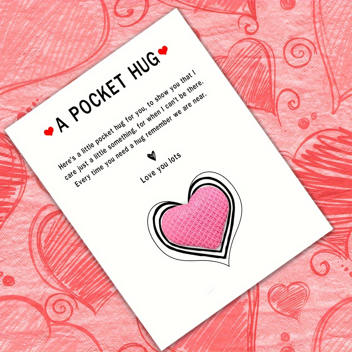 Heart Shaped Pocket Hug Thoughtful Gift Hug Gift For Special - Temu