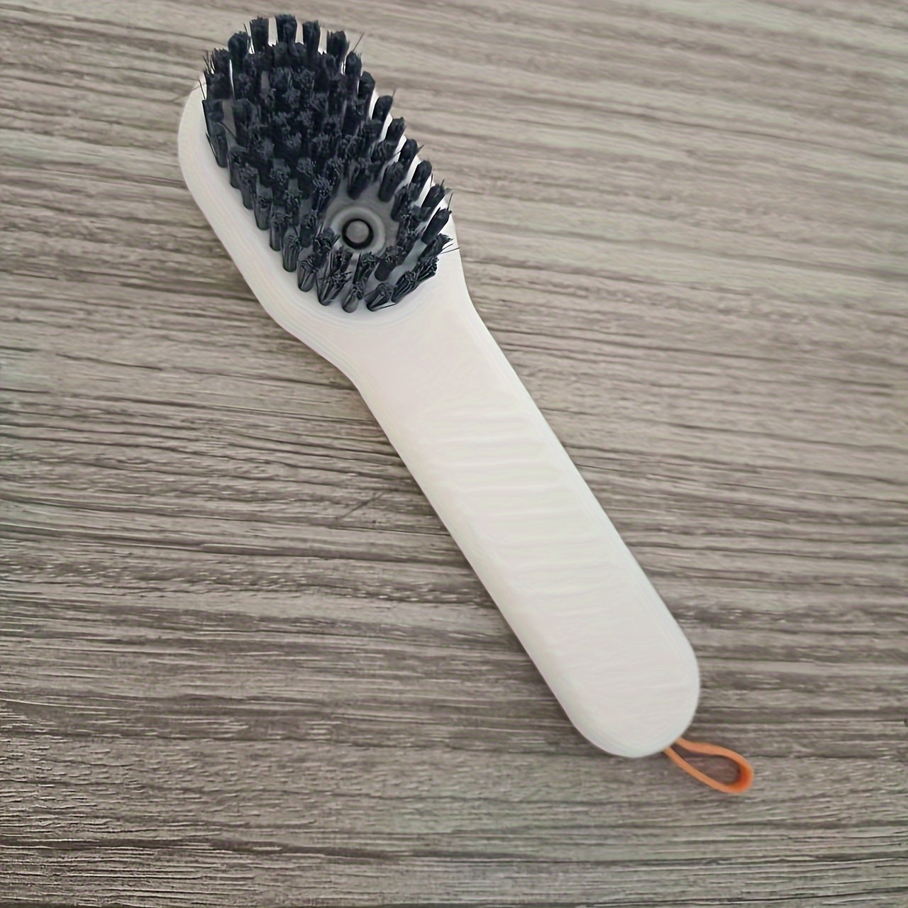 Soft Bristle Cleaning Brush,Press Type Automatic Liquid Adding