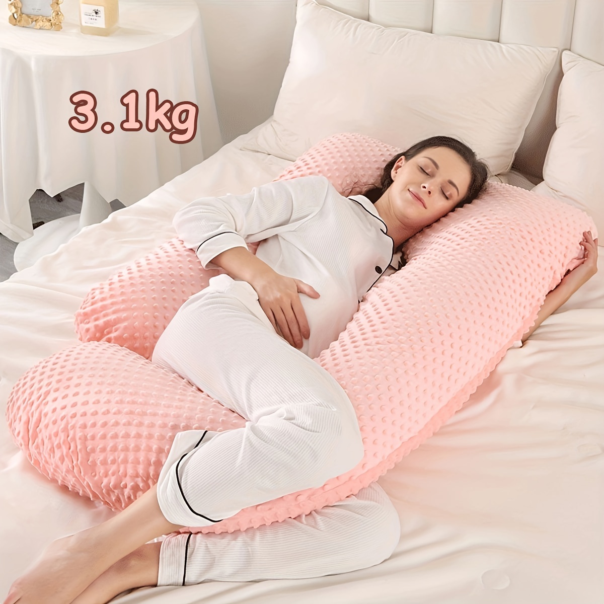 Pregnant Women's U shaped Side Sleeping Pillow Protect Your - Temu