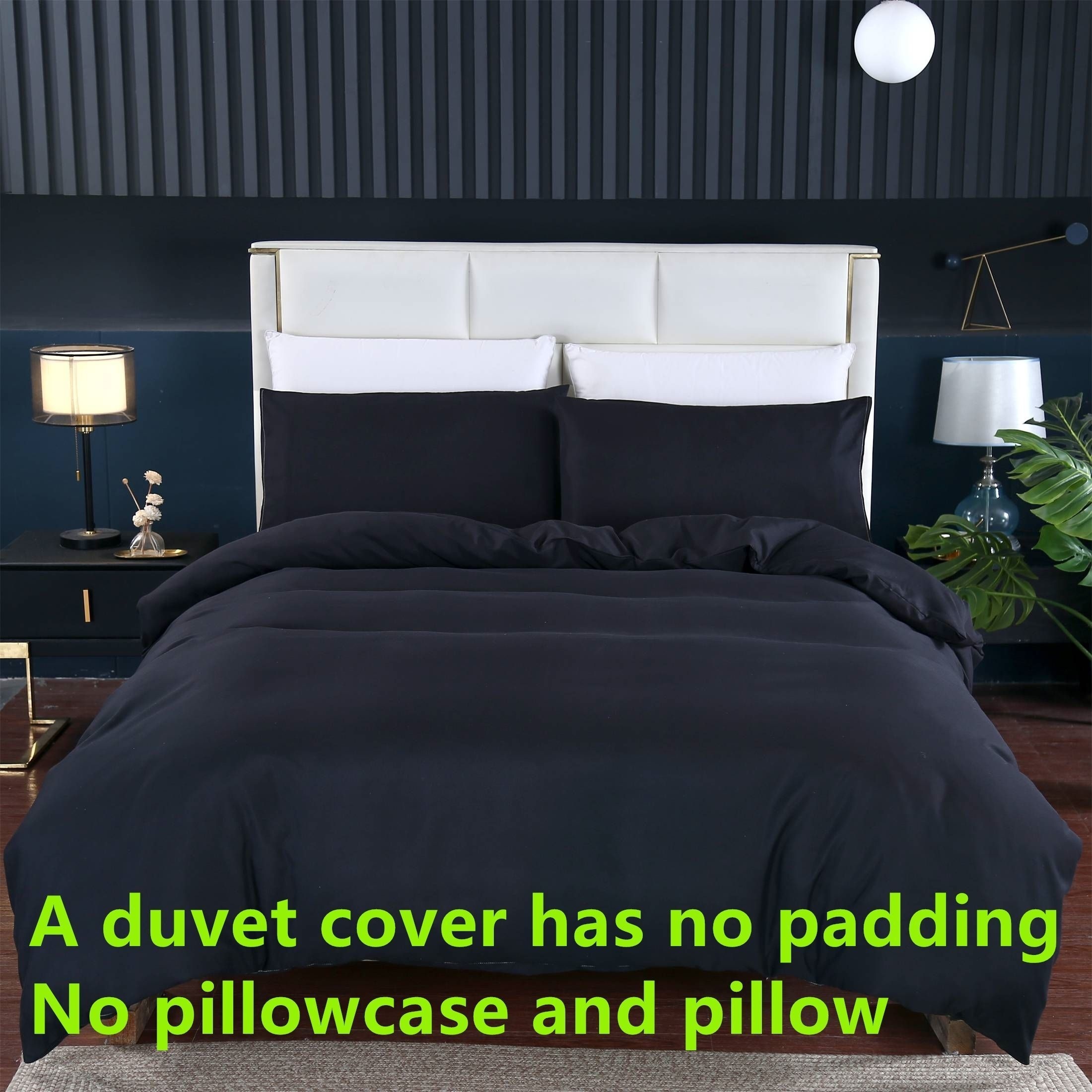 Polyester Duvet Cover Solid Bedding Soft & Comfortable Bedroom Guest Room Dorm