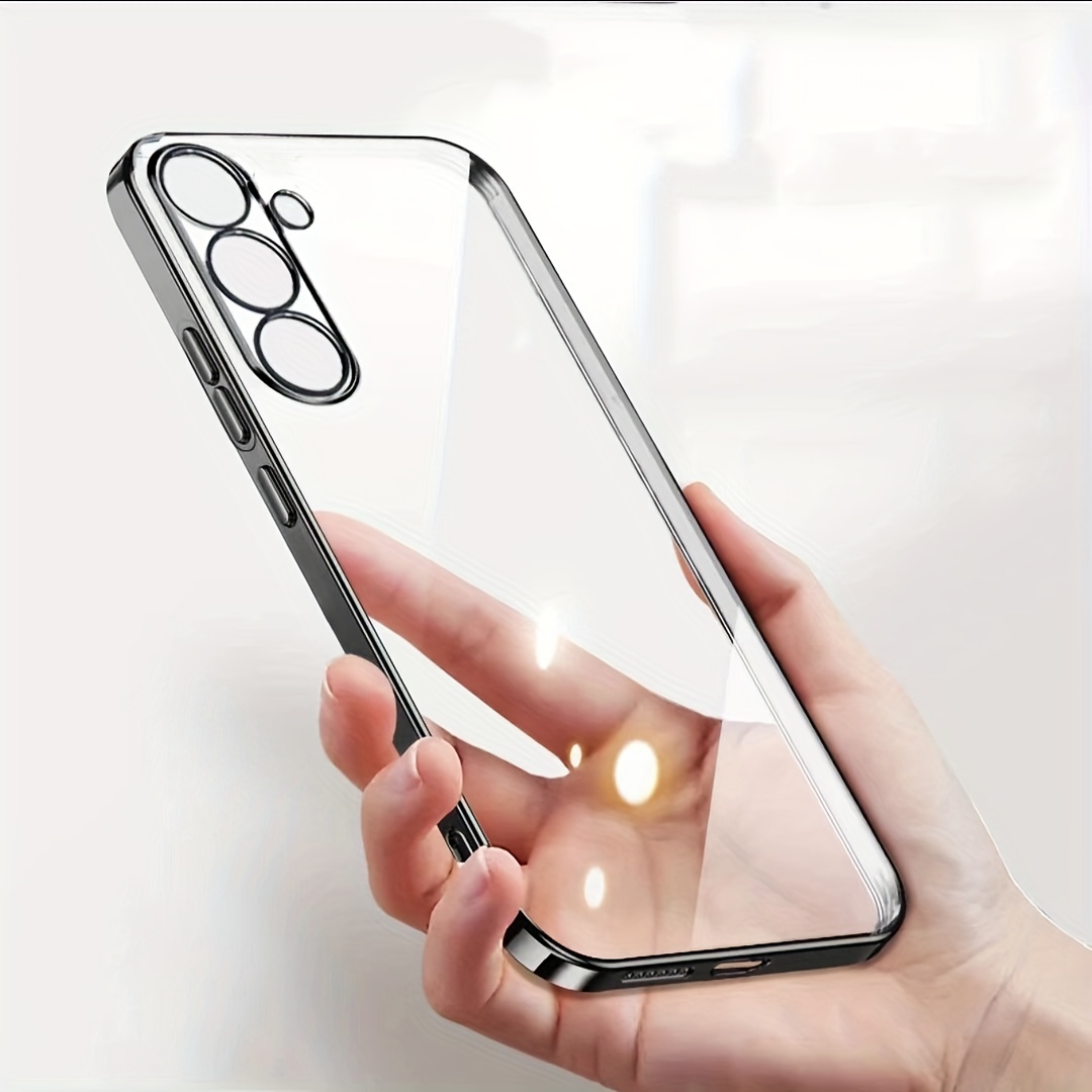 Luxury Plating Soft Silicone Case Galaxy A54 Love - Temu