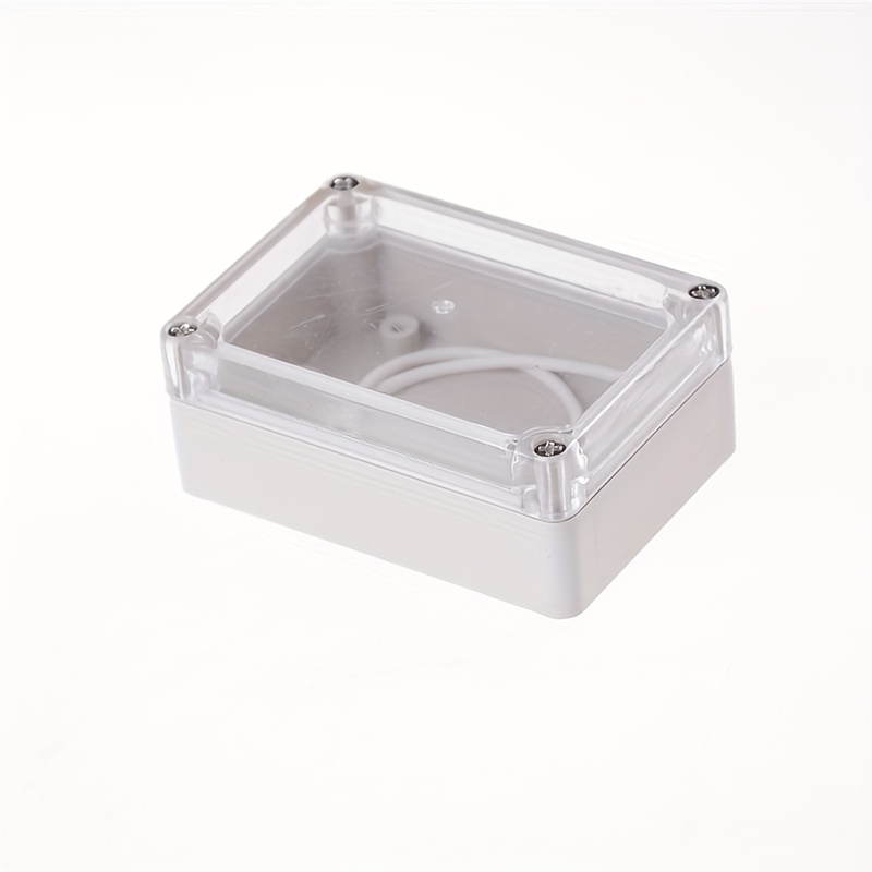 Transparent Lid Plastic Waterproof Box - Temu
