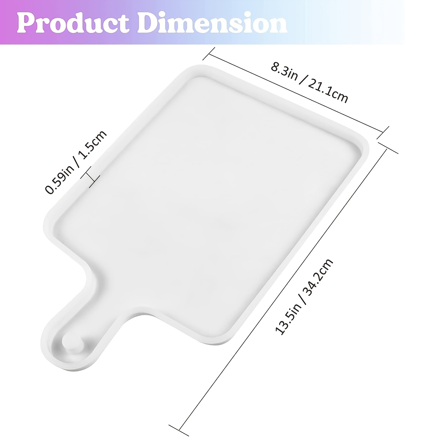 Silicone Resin Tray Molds Epoxy Resin Molds For Rectangle - Temu