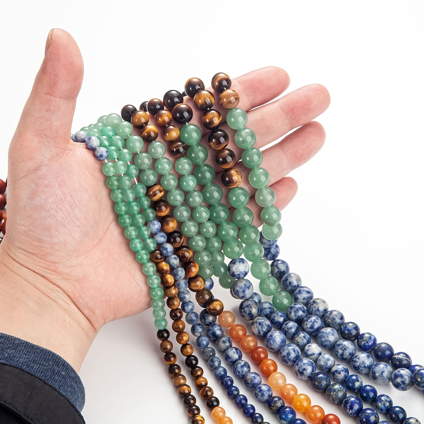 Natural Gemstone Beads for Jewelry Making