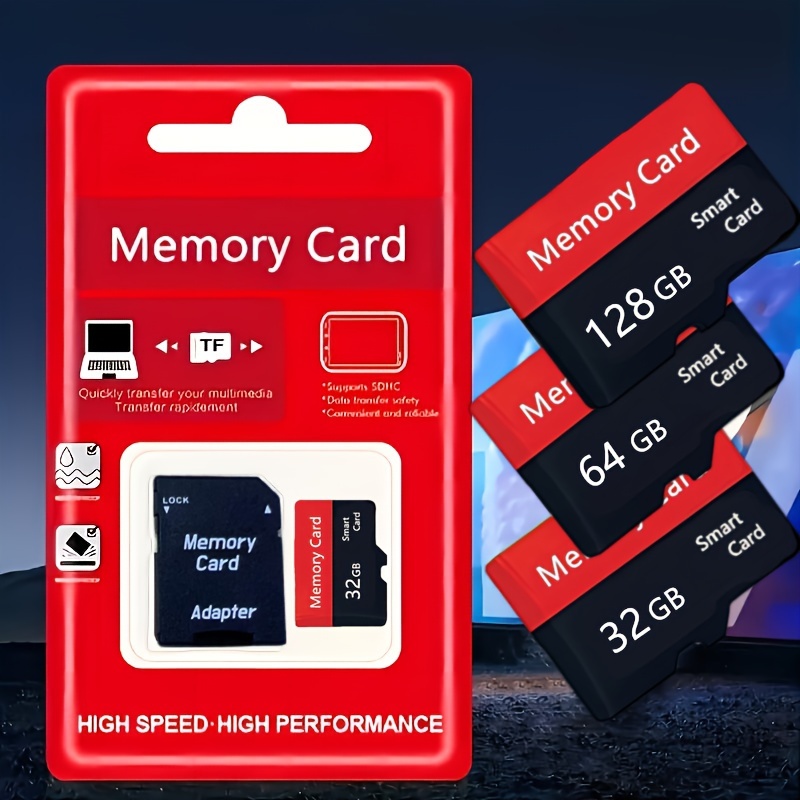 Memory Card 32gb 64gb 128gb 256gb U3 Mini Sd Card Class 10 - Temu