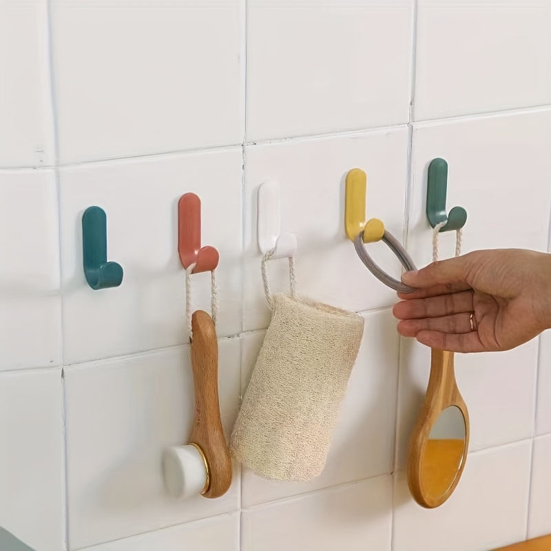 Traceless Hook Kitchen Bathroom Perforation-free Wall Hook