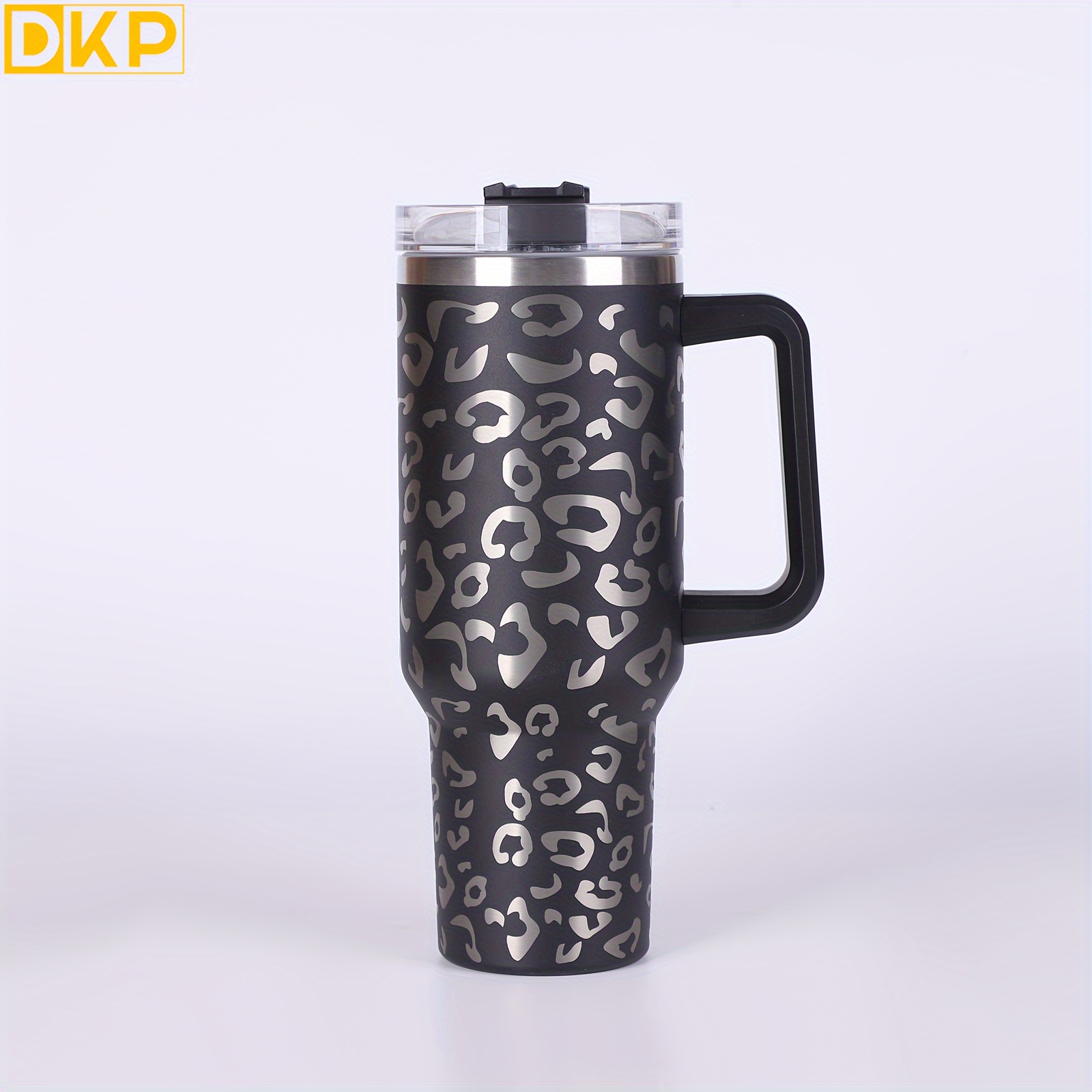 Dropship 40oz Handle Car Cup With Pipette Stainless Steel