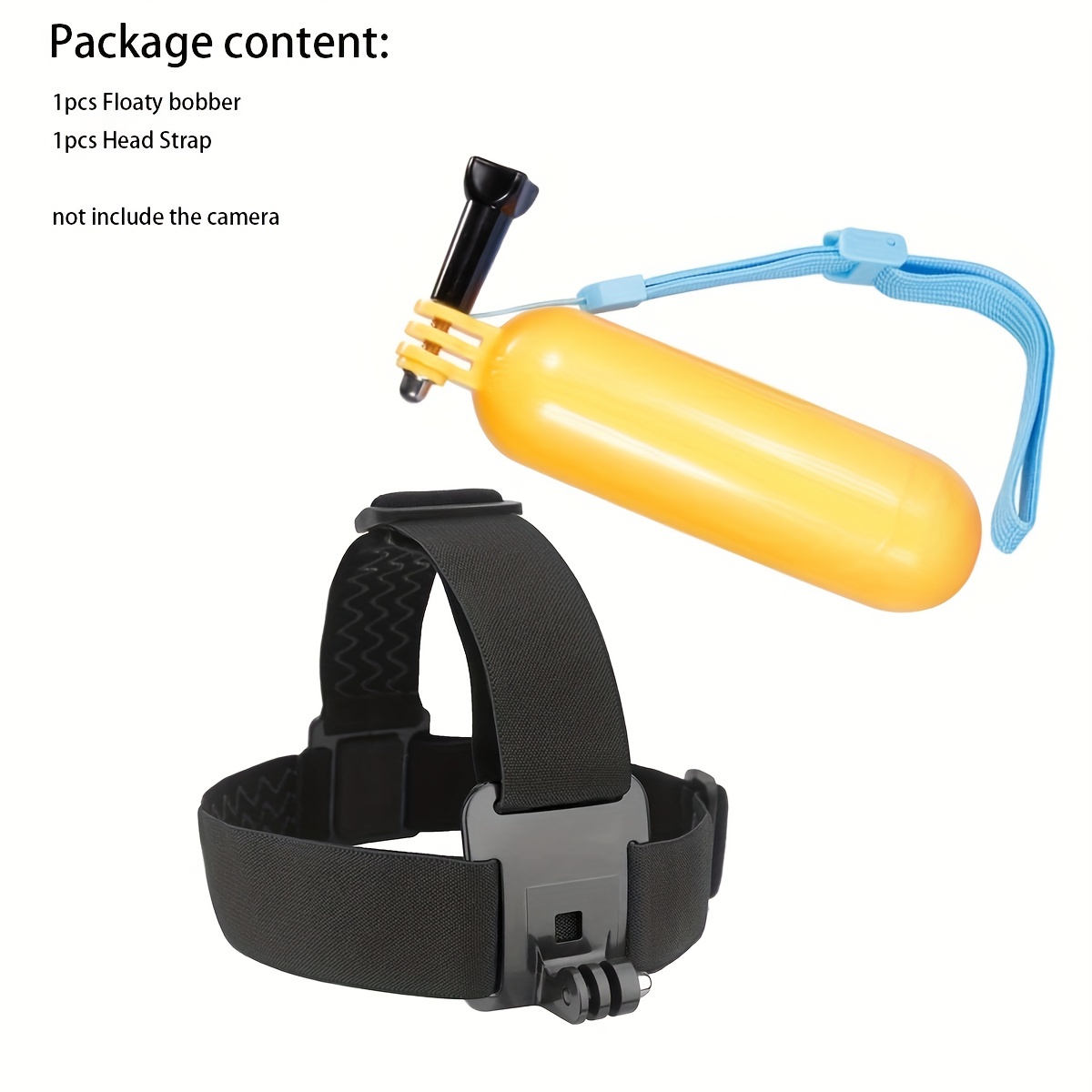 Floating Hand Grip Camera Mount For GoPro - Yellow