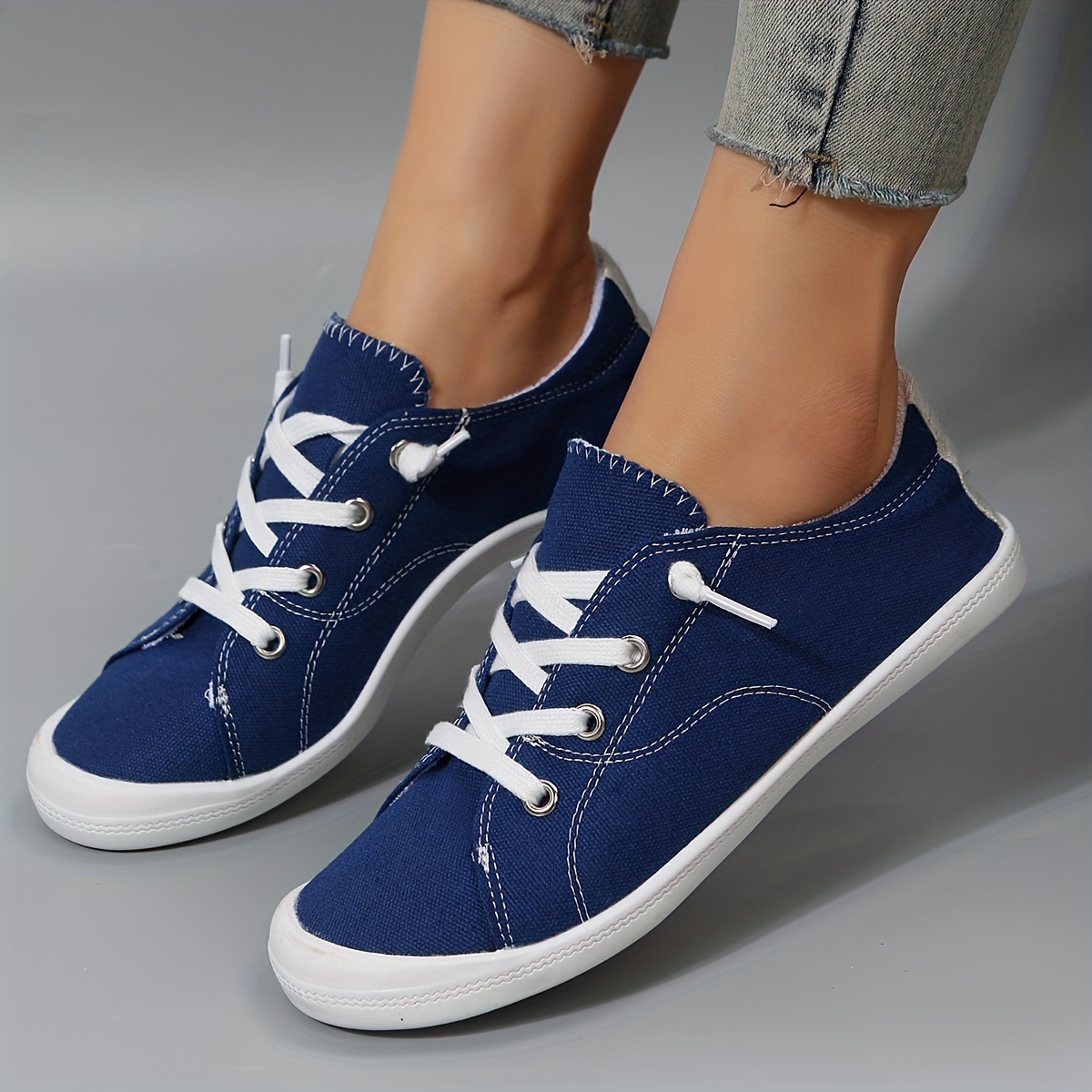 Blue Wedges Shoes - Temu