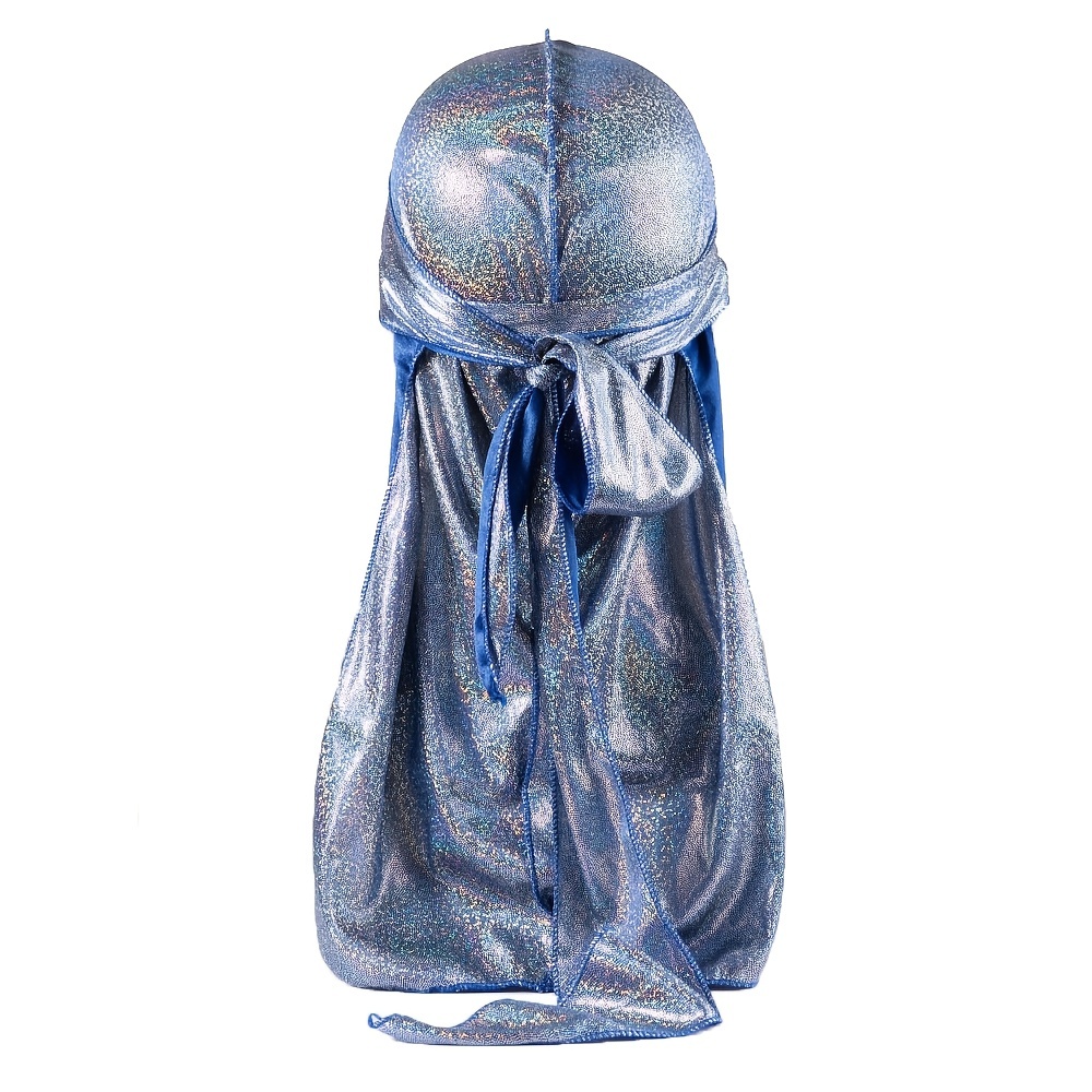 Plated Durag Pirate Hat Men Street Dress Bandana