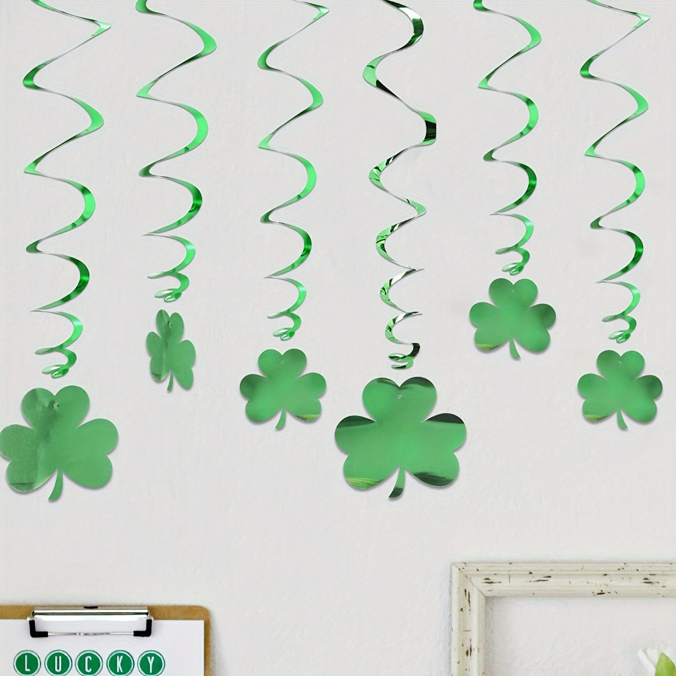 Green And Gold Decorations - Temu