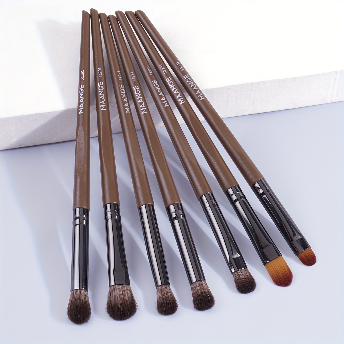  5pcs Ink Blending Brushes Oval Makeup Brush Craft Blender Brush  Assortment for Broad Application : Arts, Crafts & Sewing