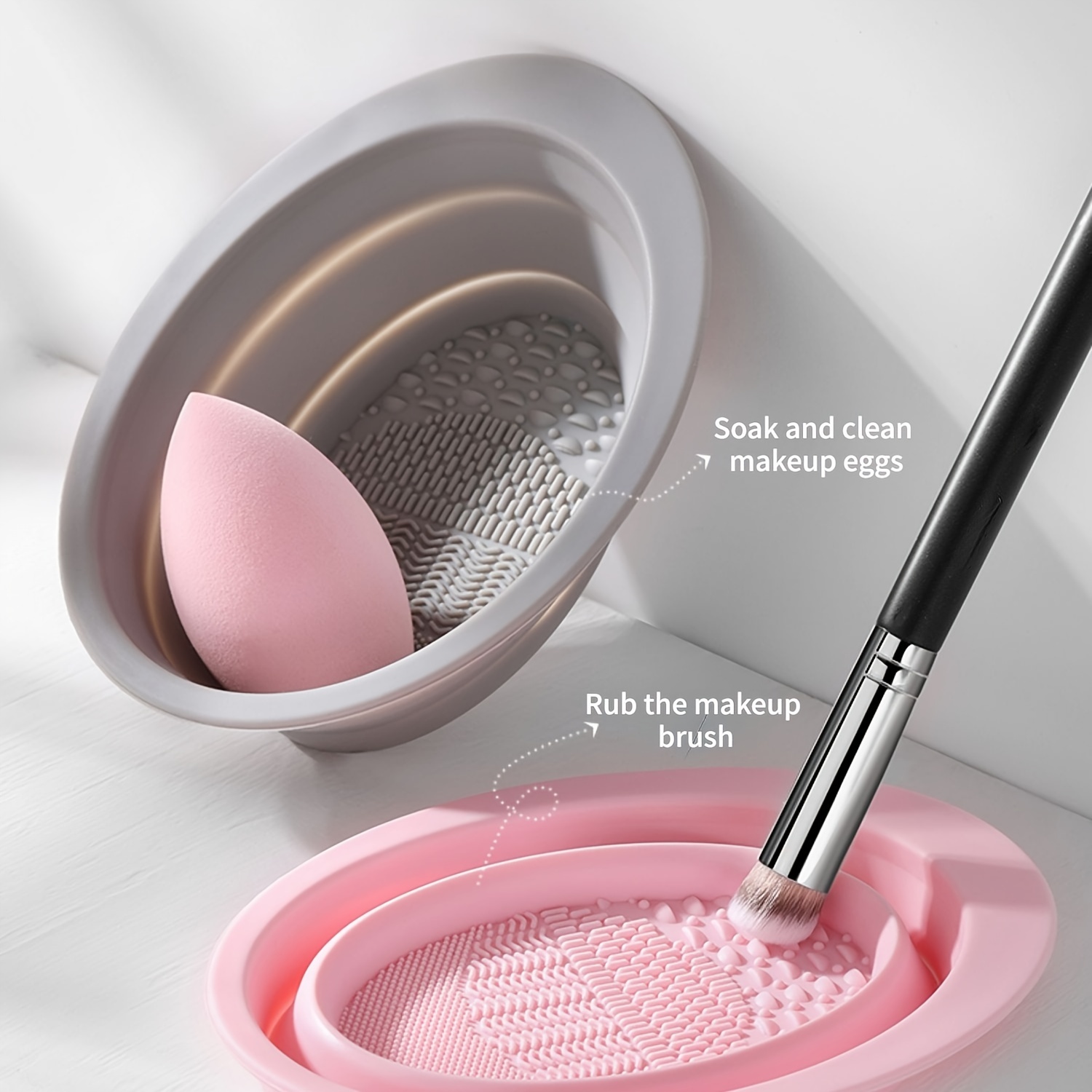 Beauty school: makeup brush cleaners