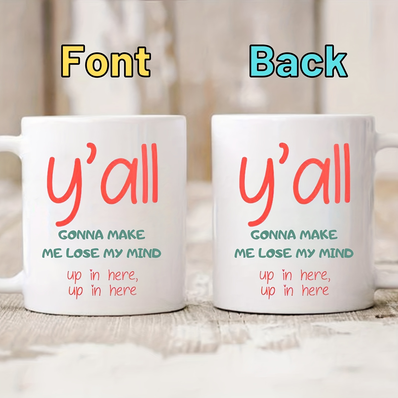 Cute Inspirational Motivational Coffee Mugs for Women - Unique Fun Gifts  for Her, Wife, Friend, Mom, Sister, Teacher, Coworkers - Coffee Cups & Mugs