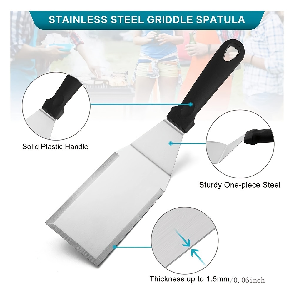 Heavy Duty Grill Scraper Stainless Steel Griddle Scraper - Temu