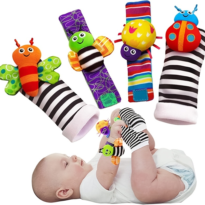 Patrón de CUTIE Socks - Tallas 0-3 meses, 3-6 meses, 6-9 meses y 9-12 meses