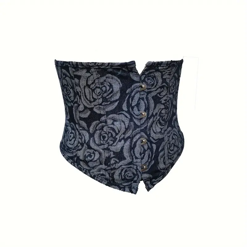 Floral Print Waist Trainer Shaping Corsets Tummy Control - Temu