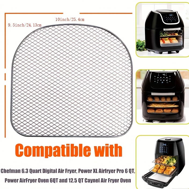 Using the shelves in the Power AirFryer Oven 