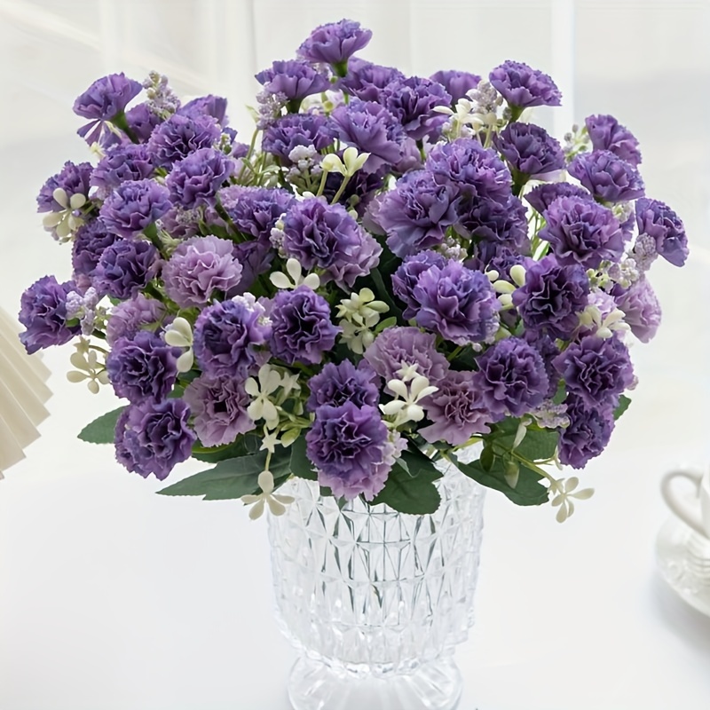 Purple and Ivory Carnation Wholesale Fresh Flower