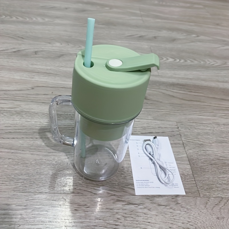 Blending Bottles Electric Portable Cup Juicer Bottle With USB Charging And  Straw Drink Cup For Women