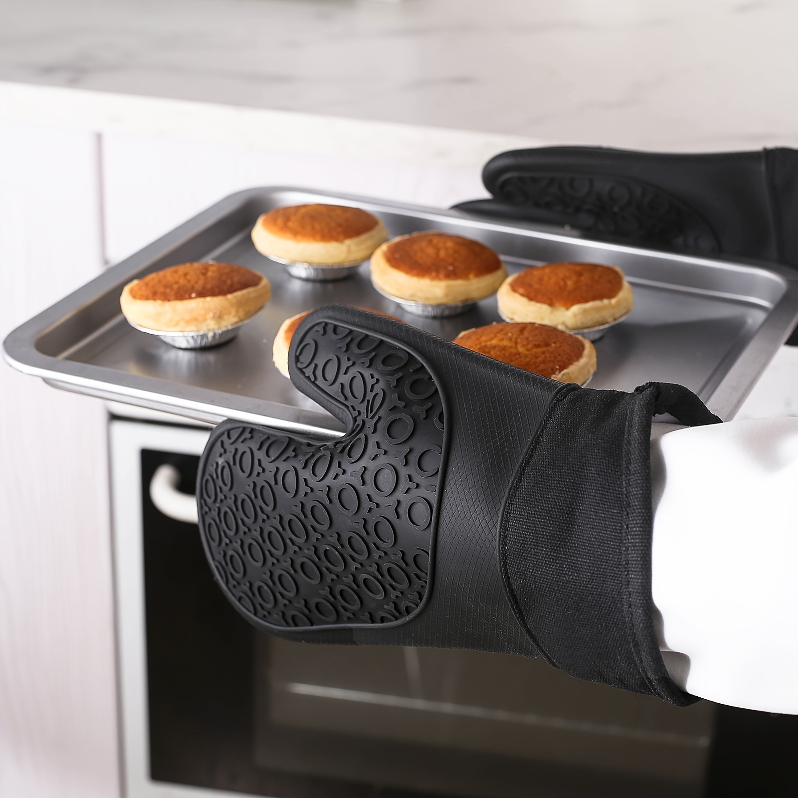 1pc Silicone Oven Mitts And Pot Holders Heat Resistant - Temu