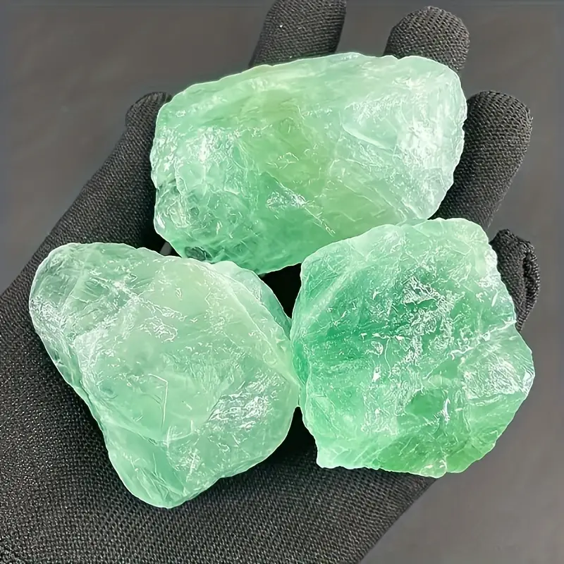 Light Green Fluorite Crystals Healing Crystals For Reiki - Temu