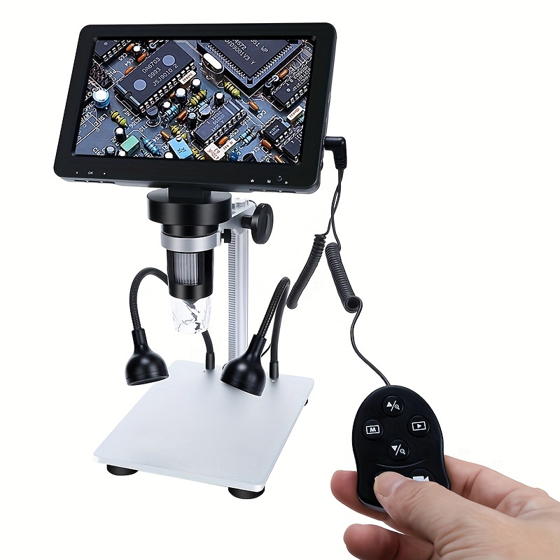 USB Microscope, Digital Handheld 40X-1000X Magnification Endoscope Mini  Video Camera with 8 Adjustable LED Lights, Compatible with Windows  7/8/10/11