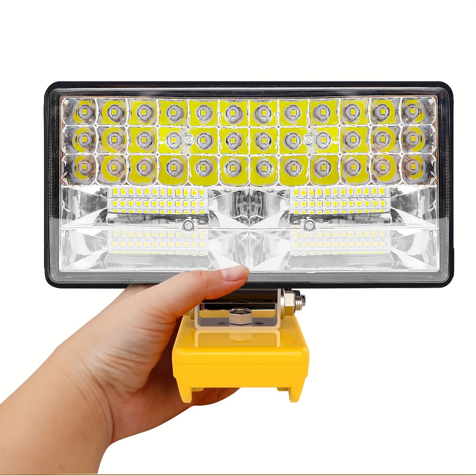 1pc Flood Work Light 84led 5000lm For Led 18v 20v 60v Max Lithium