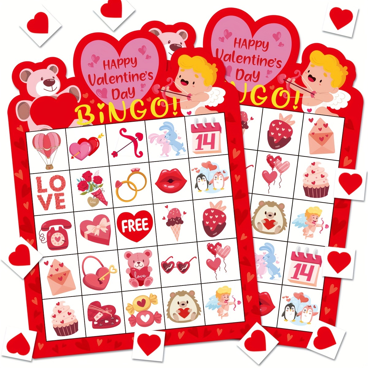 Loterie les fournitures scolaires Bingo Card