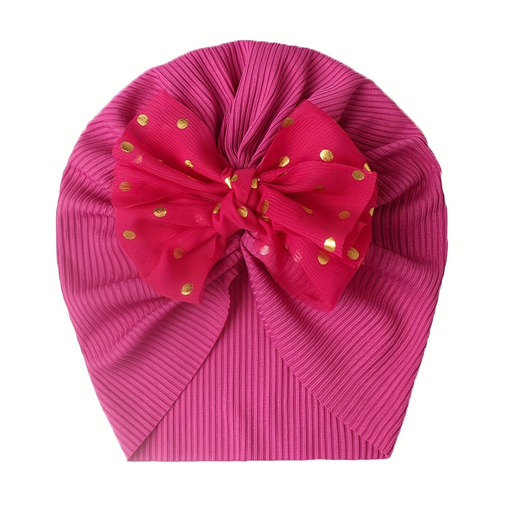 WELROG 3 Pièces Bonnet Naissance Fille - Chapeau de Nœud Papillon pour  Bébés Filles Garçon Elastique Naissance Bébé Turban Bonnets M(1-5 Years)  Pink+White+Blue : : Mode