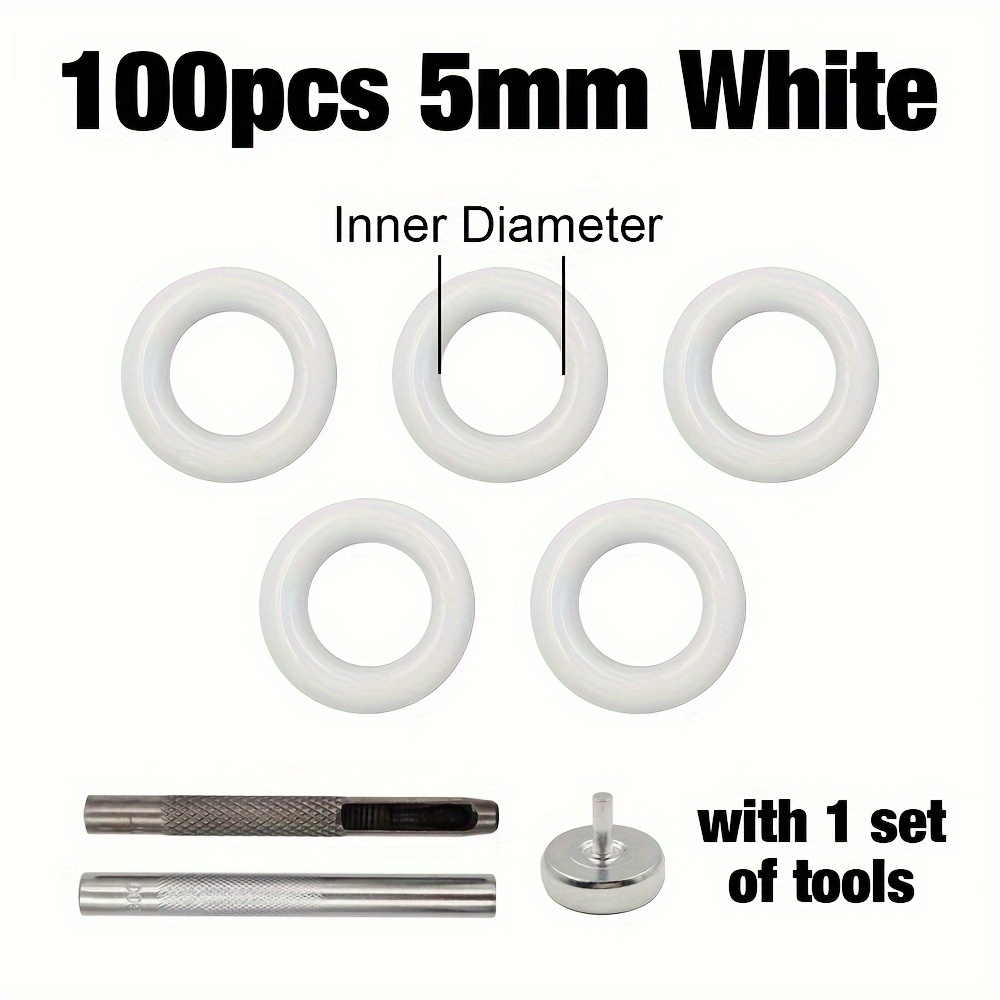 Eyelet Tool Set 4mm /5mm/6mm/ 8mm/ 10mm Pick Size 