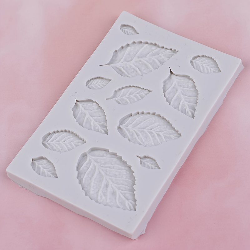 

Leaf Silicone Mold, Candle Mold Soap Mold Clay Mold For Diy Making Crafts Decorations