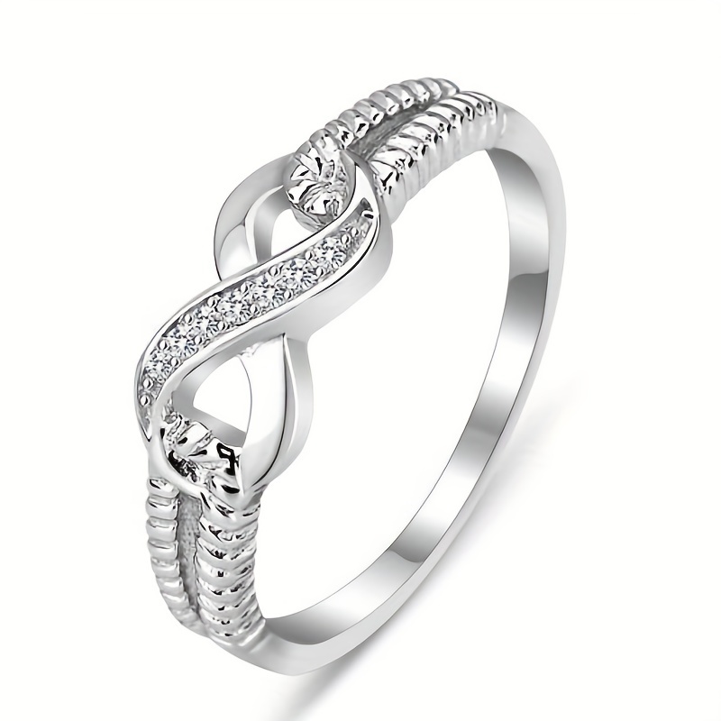 Platinum Ring Rings - Temu Canada