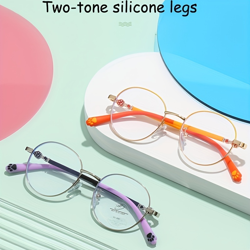 Gafas Patillas Silicona Adolescentes Bonitas Gafas Diseño - Temu