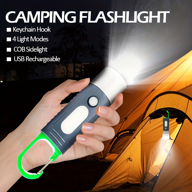 Mini lampe de poche Portable à LED COB Super lumineuse