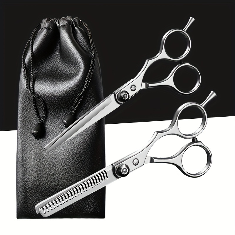 Hair Cutting Scissors Kit Thinning Shears Set Professional Barber