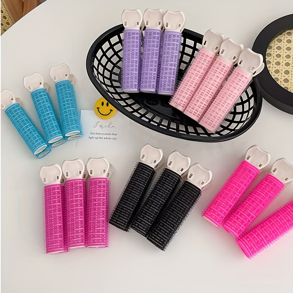 4PCS Colorful Fluffy Hair Clip for Braid Women's Head Accessory