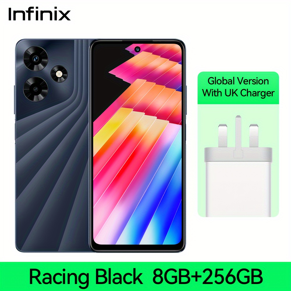 Smartphone Infinix Hot 30 Dual Sim LTE 6.78 8GB/256GB Racing Black