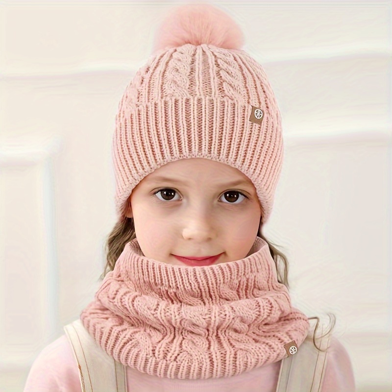 3pcs/set Cappello Sciarpa Guanti Invernali Bambini Set Caldo - Temu Italy