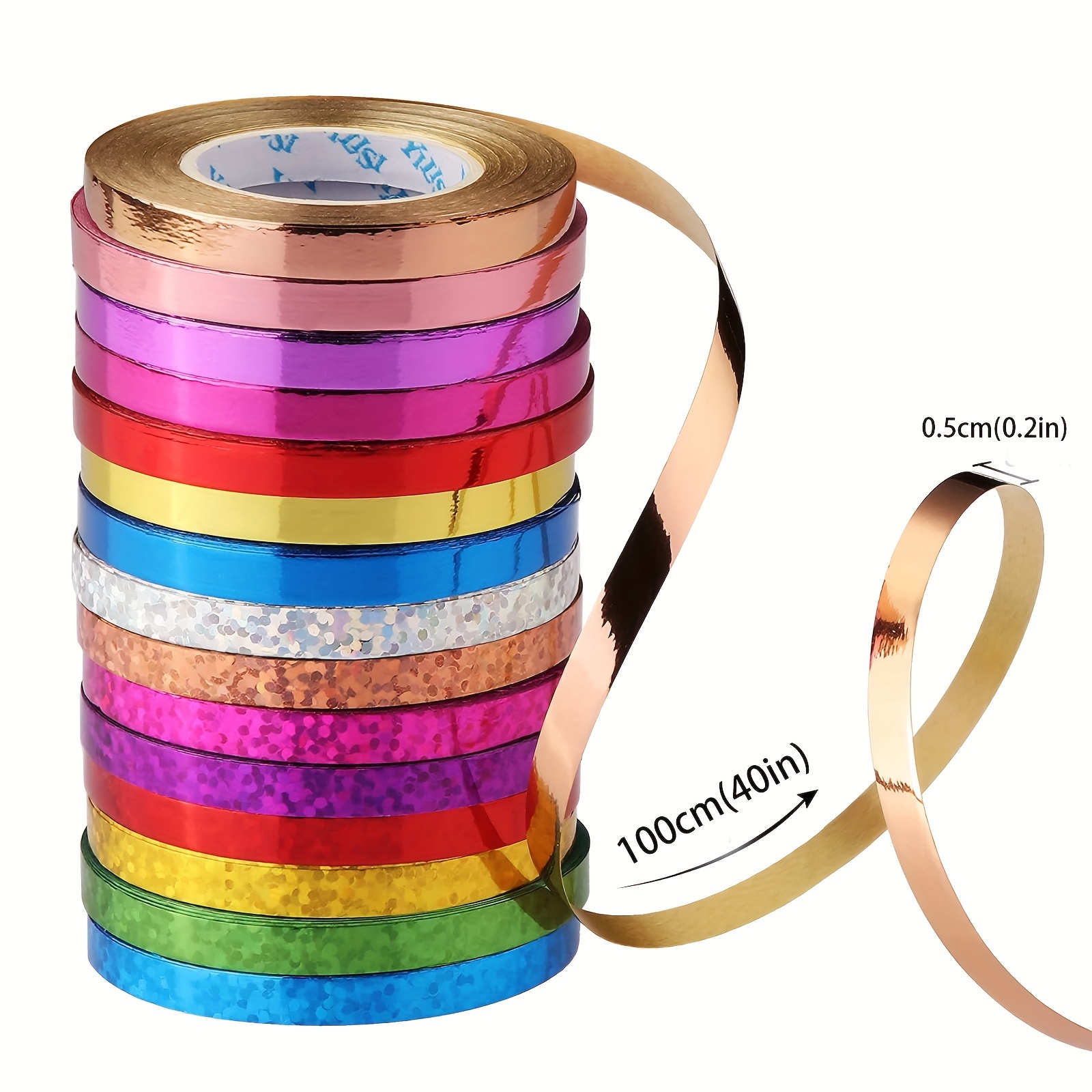 500 Yards 3/16 Wide Pink Curling Ribbon Gift Wrap Present Wrapping Bow Tie  Wrap
