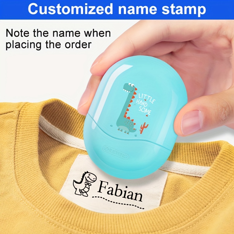 Choice Custom Name Stamp Clothing Stamp Your Go to - Temu