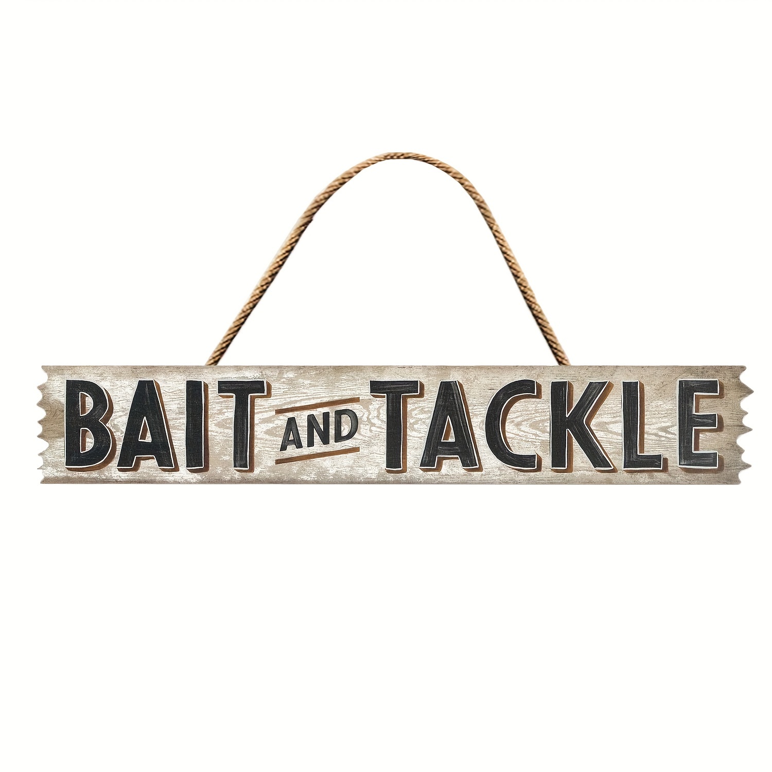 Bait and Tackle Wood Wall Decor