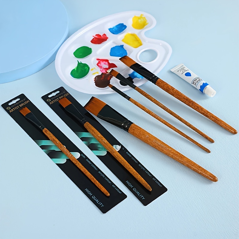 Professional Paint Brushes For Acrylic Painting Watercolor Oil