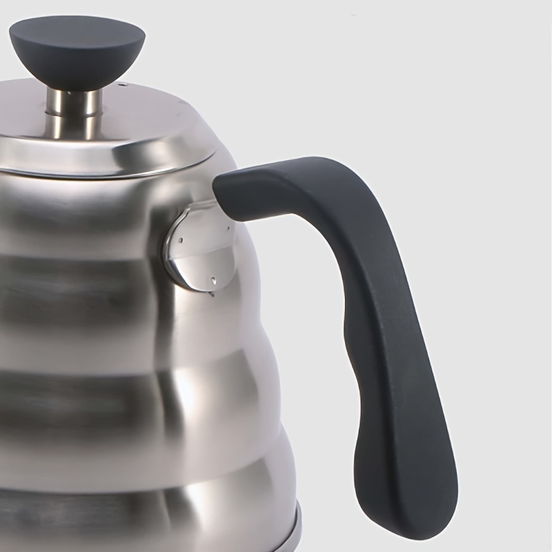 Pour Over Coffee Kettle With Thermometer For Exact Temperature,, Stainless  Steel Gooseneck Tea Kettle For Drip Coffee, French Press And Tea, Works On  Stove And Any Heat Source, For Home Restaurant Office